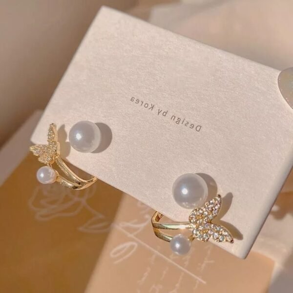 Cute Butterfly Korean Earrings