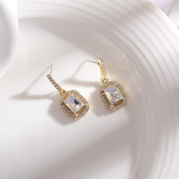 Crystal Drop Earrings - Image 4