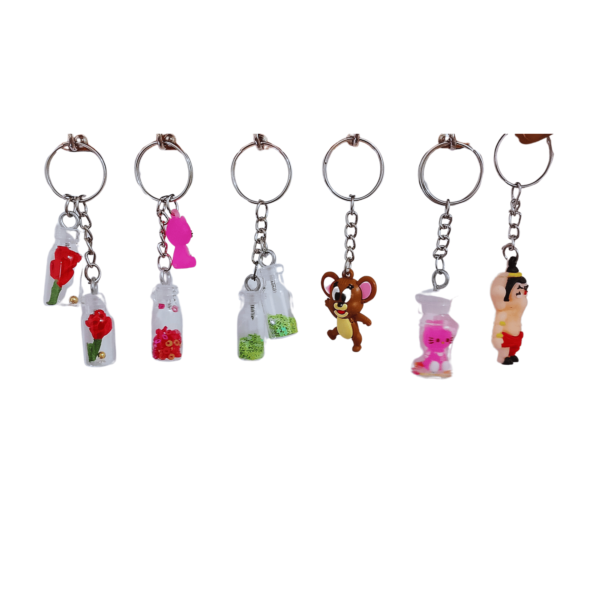 Premium Look | Keychain For Girls / Kids Pack of 6 Diffrernt Pcs - Image 8