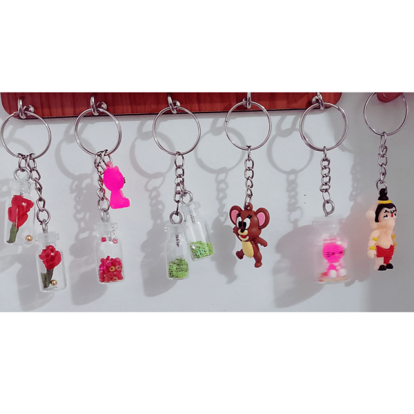 Premium Look | Keychain For Girls / Kids Pack of 6 Diffrernt Pcs - Image 4