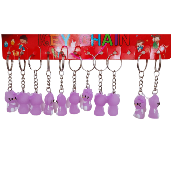 Premium Look | Keychain For Girls / Kids Pack of 6 Diffrernt Pcs